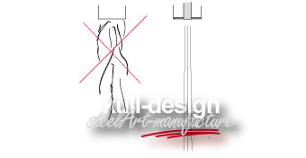 specialist for design products made of stainless steel; specialized in products made of stainless steel