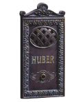 sprechanlage tuer klingelblende namenschild