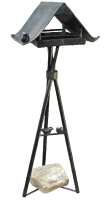 vogelhaus metall kupfer fuss