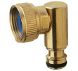 hahnanschluss, messing, gartenschlauch, adapter