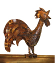 dachrinnenfigur kupferhahn