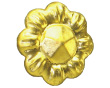 zierrosette vergoldet