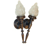 torch lamp crystal glass