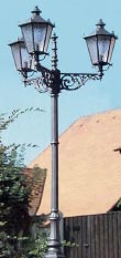 gartenleuchte kandelaber aussen landhauslaterne