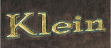 schrift name blattgold
