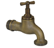 gartenwasserhahn aussenventil bronce brunnen