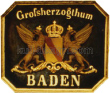wappen baden gussplatte ofenplatte
kaminplatte