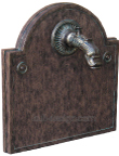 brunnenwand gartenbrunnen gartenwasserhahn