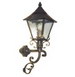 Wall lamp with copper roof