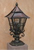 base lamp with copper roof