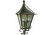 Wall lamp with copper roof