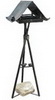 vogelhaus metall kupfer fuss