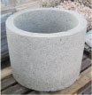 naturstein wasser pflanz trog