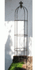 gartendeko rosengitter rankgerüst
obelisk