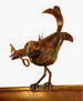 dachrinnenfigur kupferrabe