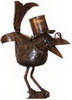 dachrinnenfigur kupferrabe