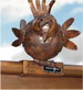 dachrinnenfigur kupferspatz