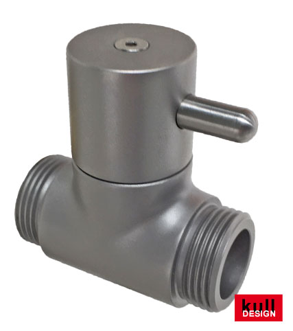 Faucet constructed of stainless steel  shut-off valve