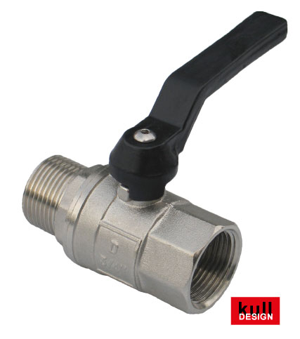 Ball valve made of stainless steel for the garden