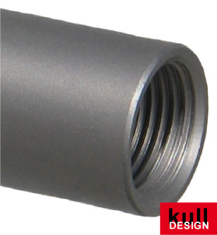 Threaded connector, stainless steel