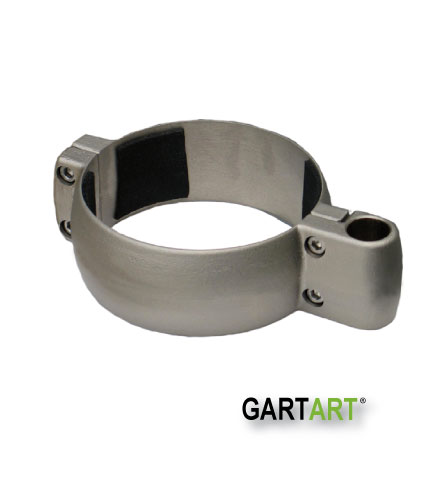 Stainless steel mounting ring according to Gart art