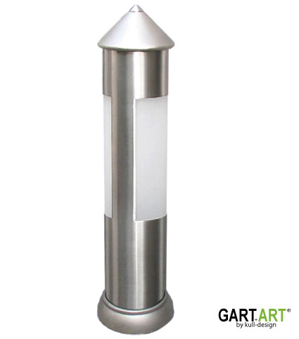 Edelstahl Lichtpoller für Wege und Garten von Gart+Art - Sie bekommen dies im <B>kull-design</b> shop!