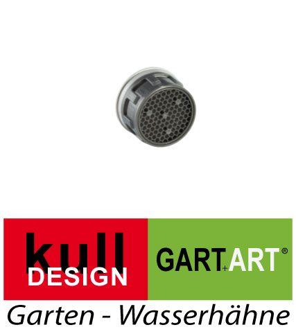 Aerator for kull garden water tap